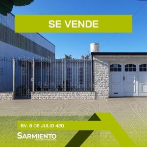Casa en venta por 9 de julio, en San Francisco, córdoba.